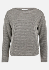 Casual-Shirt mit Struktur / Vorderseite