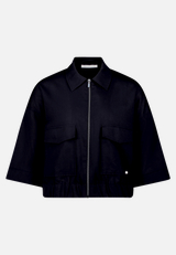 Casual-Jacke mit Kragen / Vorderseite