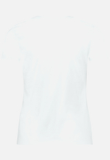 T-Shirt mit Frontprint / Rückseite