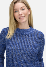 Strickpullover mit Struktur / Detailbild