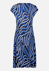 Jerseykleid mit Raffung / Rückseite