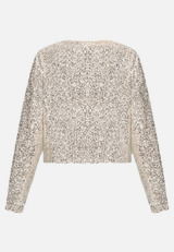 Blouson mit Pailletten / Rückseite