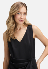 Abendkleid mit Volant / Detailbild