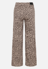 Leo-Hose  mit weitem Bein  / Rückseite