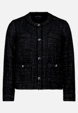 Blazer-Jacke mit Fransen / Vorderseite