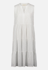 Spitzenkleid mit Lochmuster / Vorderseite
