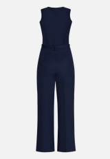 Jumpsuit mit Gürtel / Rückseite