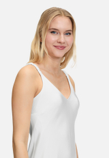 Abendkleid mit breiten Trägern / Detailbild