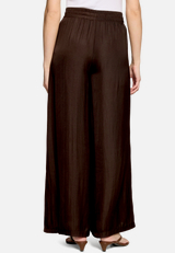Palazzo-Hose  mit elastischem Bund 32 Inch  / Modellfoto Rückseite