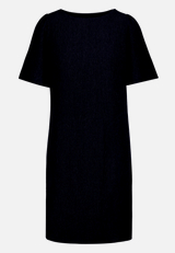 T-Shirt- Kleid  mit Rundhalsausschnitt  / Vorderseite