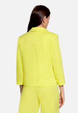 Blazer-Jacke mit 3/4 Arm / Modellfoto Rückseite