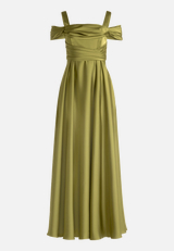 Abendkleid schulterfrei / Vorderseite