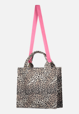 Shopper im Leo-Look / Detailbild
