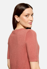 Sommerpullover kurzarm / Detailbild