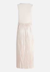 Basic-Kleid mit Plissee / Rückseite