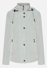 Sommerjacke mit abnehmbarer Kapuze / Vorderseite