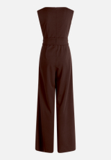 Jumpsuit mit weitem Bein / Rückseite