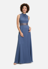 Abendkleid rückenfrei / Modellfoto Vorderseite
