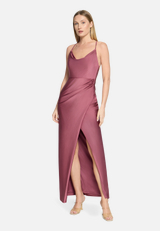 Abendkleid figurbetont / Modellfoto Vorderseite