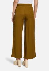 Palazzo-Hose mit Tunnelzug / Modellfoto Rückseite