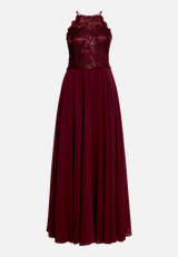 Abendkleid rückenfrei / Vorderseite