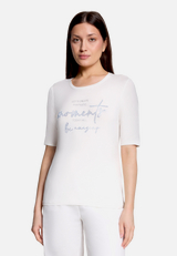 Basic Shirt kurzarm / Modellfoto Vorderseite