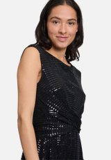 Jumpsuit im Glitzer-Look / Detailbild