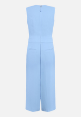 Jumpsuit mit Wasserfallausschnitt / Rückseite