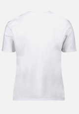 Basic Shirt mit Aufdruck / Rückseite