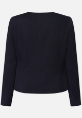 Blazer mit Paspeltaschen / Rückseite