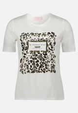 Basic Shirt mit Aufdruck / Vorderseite