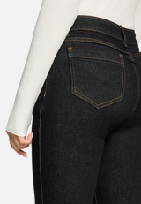 Stretch-Jeans mit Strass / Detailbild