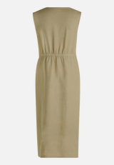 Leinenkleid mit Cut-Outs / Rückseite
