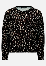 Feinstrickpullover mit Fledermausärmeln / Vorderseite