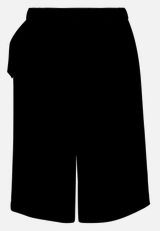 Bermuda-Shorts  mit Gürtel  / Rückseite