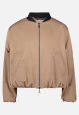 Bomberjacke mit Kragen / Vorderseite