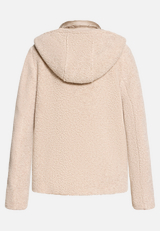 Wolljacke mit Kapuze / Rückseite