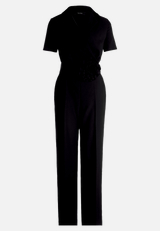 Jumpsuit mit Gürtel / Vorderseite