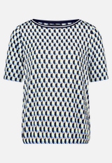 Casual-Shirt mit Gummizug / Vorderseite