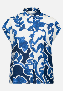Hemdbluse mit Print