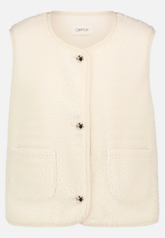 Sweatjacke mit aufgesetzten Taschen