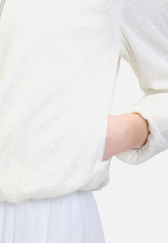 Blouson mit Pailletten / Detailbild