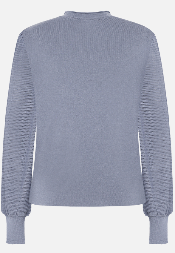 Pullover mit hohem Kragen / Rückseite