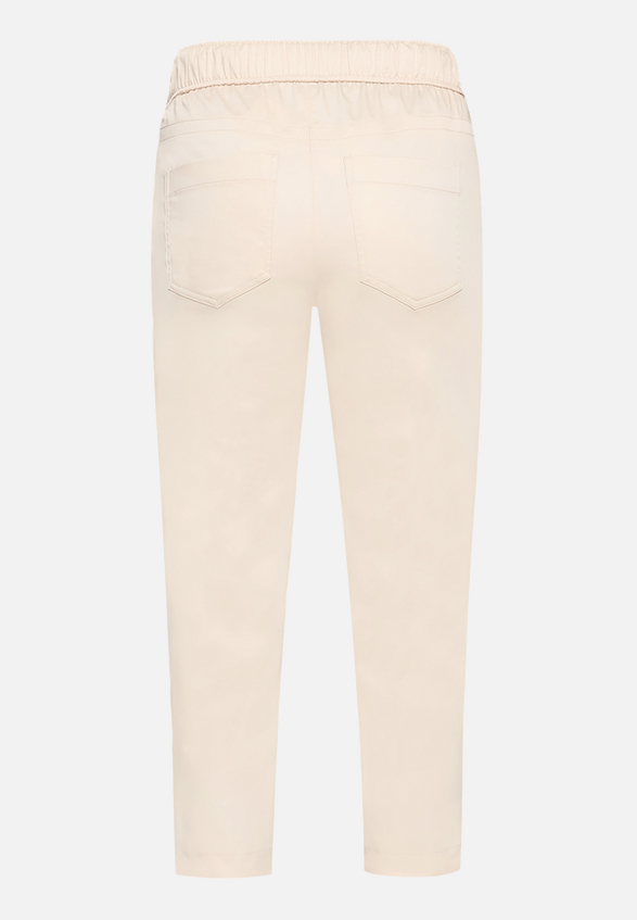 Casual-Hose mit elastischem Bund / Rückseite