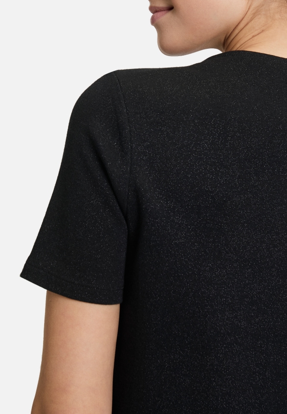 Shirtjacke kurzarm / Detailbild