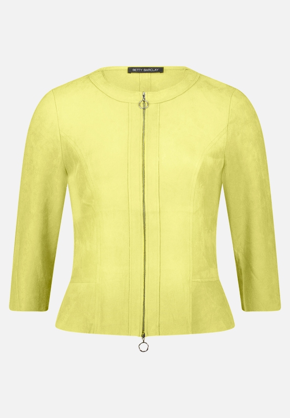 Blazer-Jacke mit Reißverschluss / Vorderseite