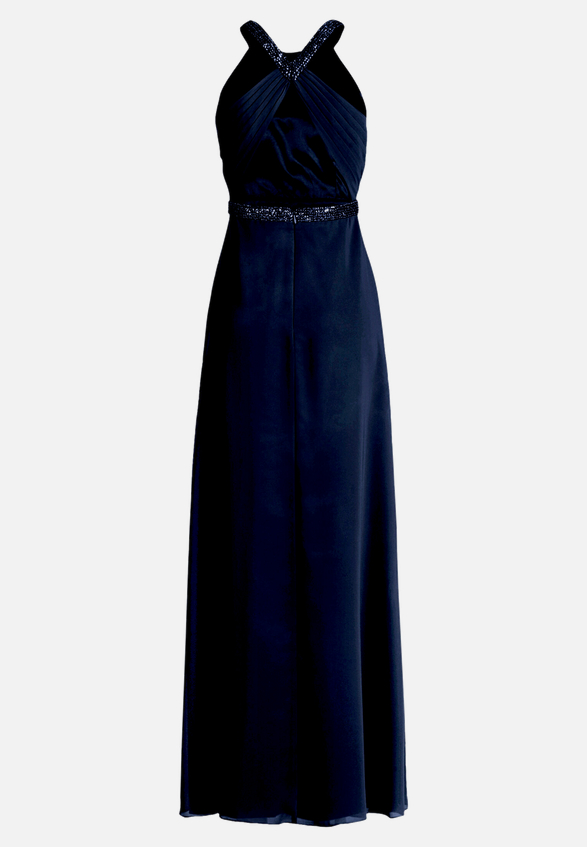 Abendkleid rückenfrei / Rückseite