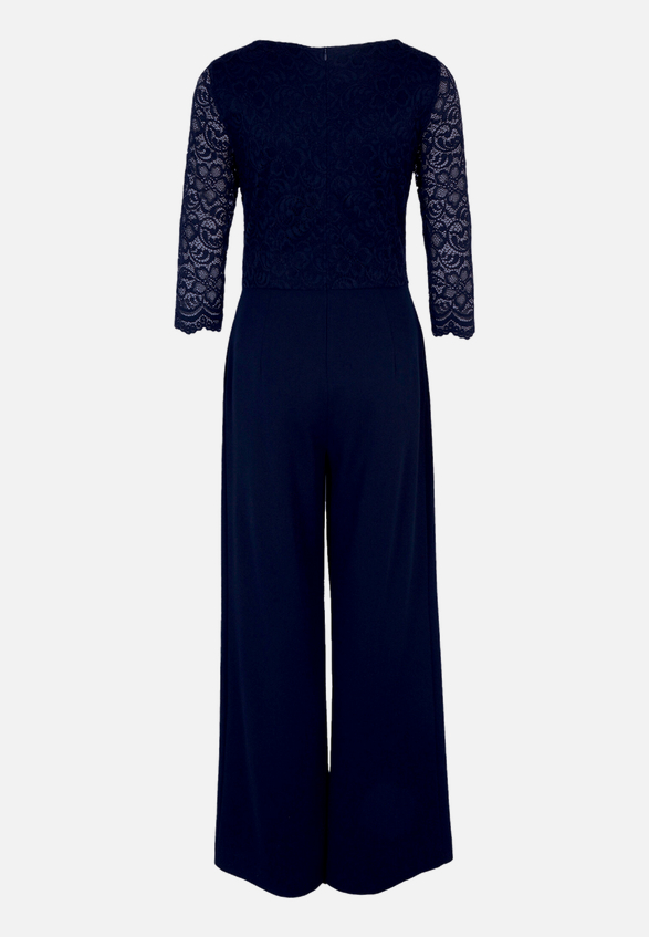 Jumpsuit mit Spitze / Rückseite