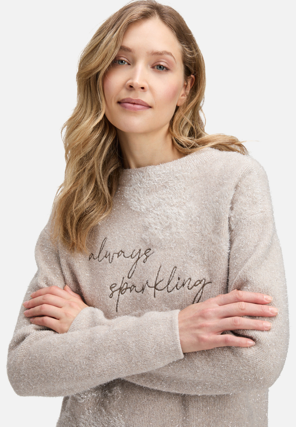 Strickpullover mit Jacquard / Detailbild