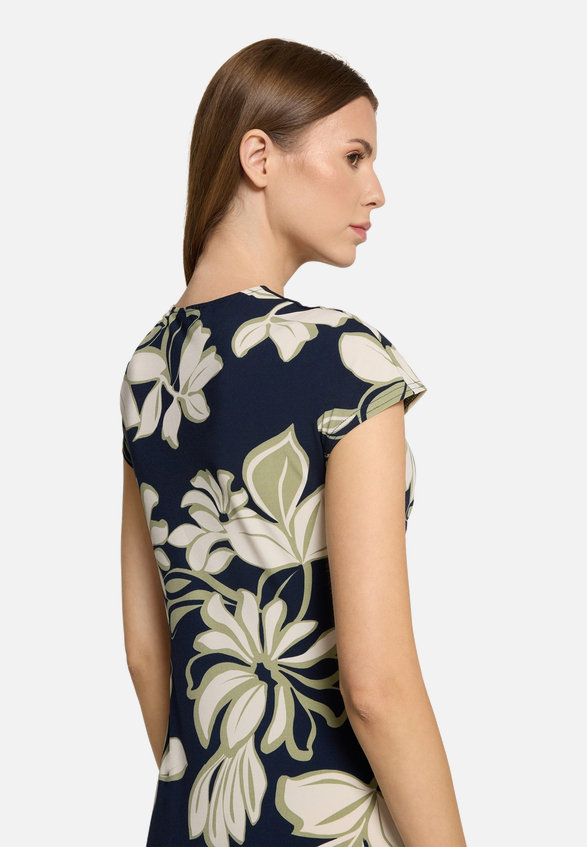 Midikleid mit Raffung / Detailbild